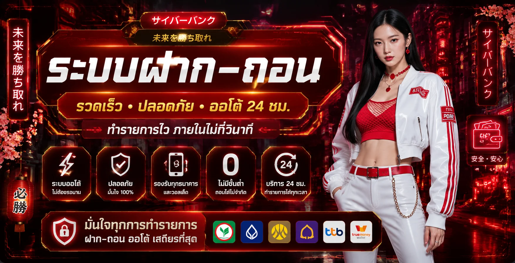ระบบฝากถอนออโต้ DARUMA888 ไม่มีขั้นต่ำ รวดเร็วทันใจ